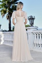 3356-03 ADRA VESTIDO PLUS GALA CHAMPAGNE