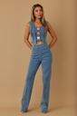 ST26514B VALENTINE ENTERIZO LONA CELESTE