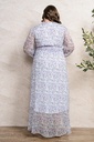 PM22371 SIBU VESTIDO LARGO PLUS CELESTE