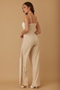 JP80514 VLTE ENTERIZO BEIGE/BLANCO