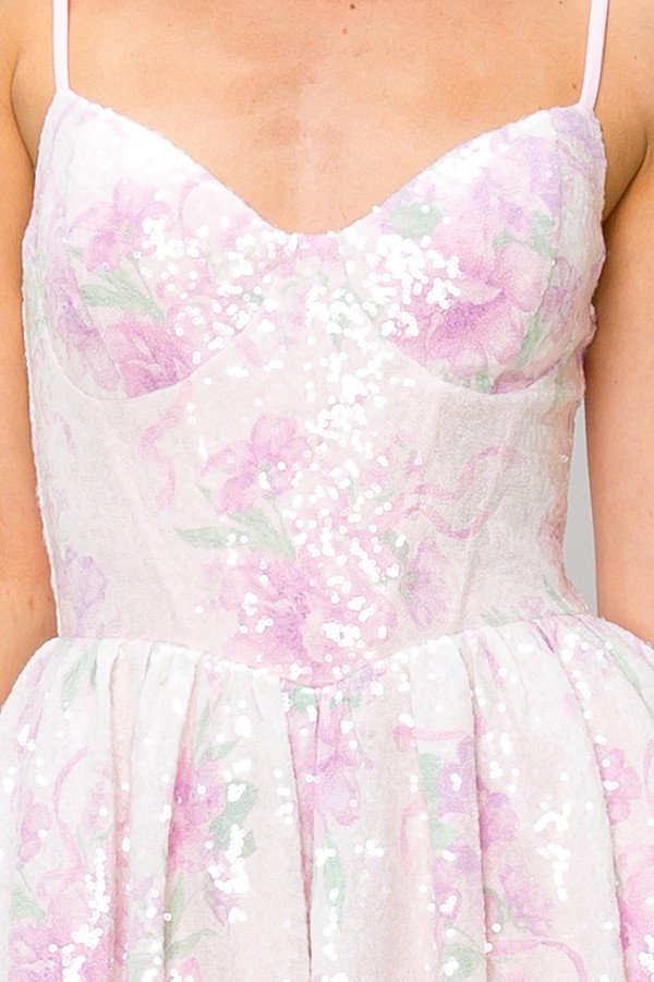 CD30724-1 LVSE VESTIDO CORTO LAVANDA