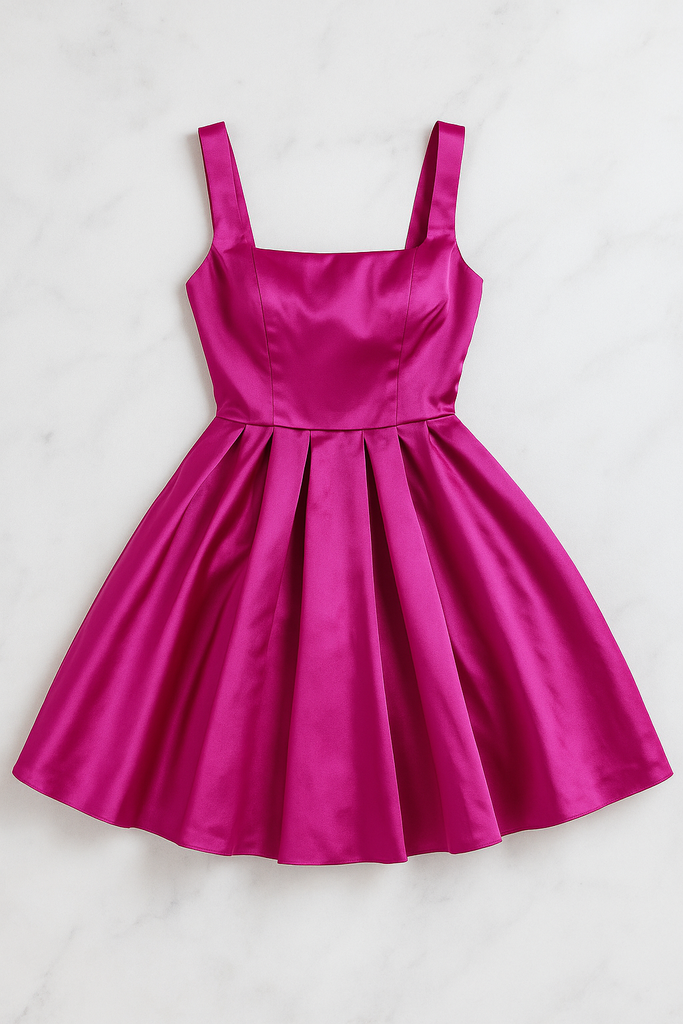 1113 VESTIDO MARCA CAPRICHO COLOR FUSIA