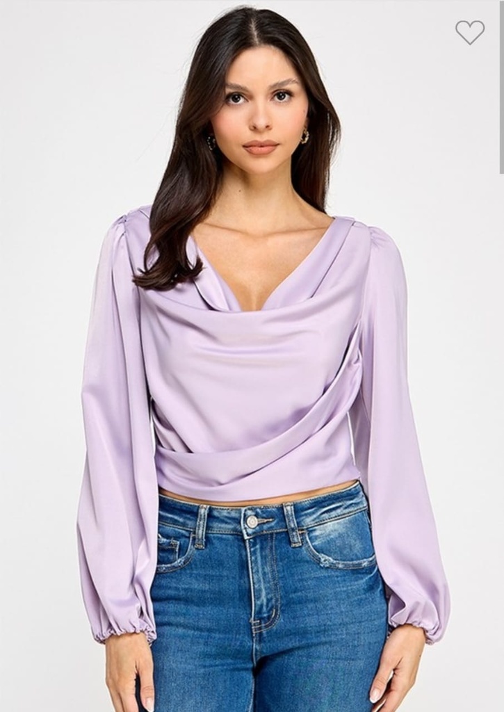 42270T BLUSA MARCA MILK HONEY COLOR LILA