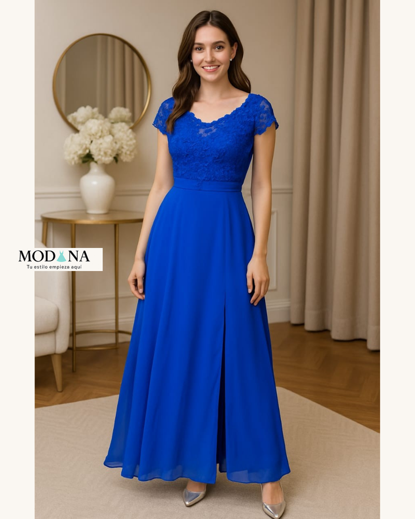 85 VESTIDO MARCA SUBLIME COLOR AZUL