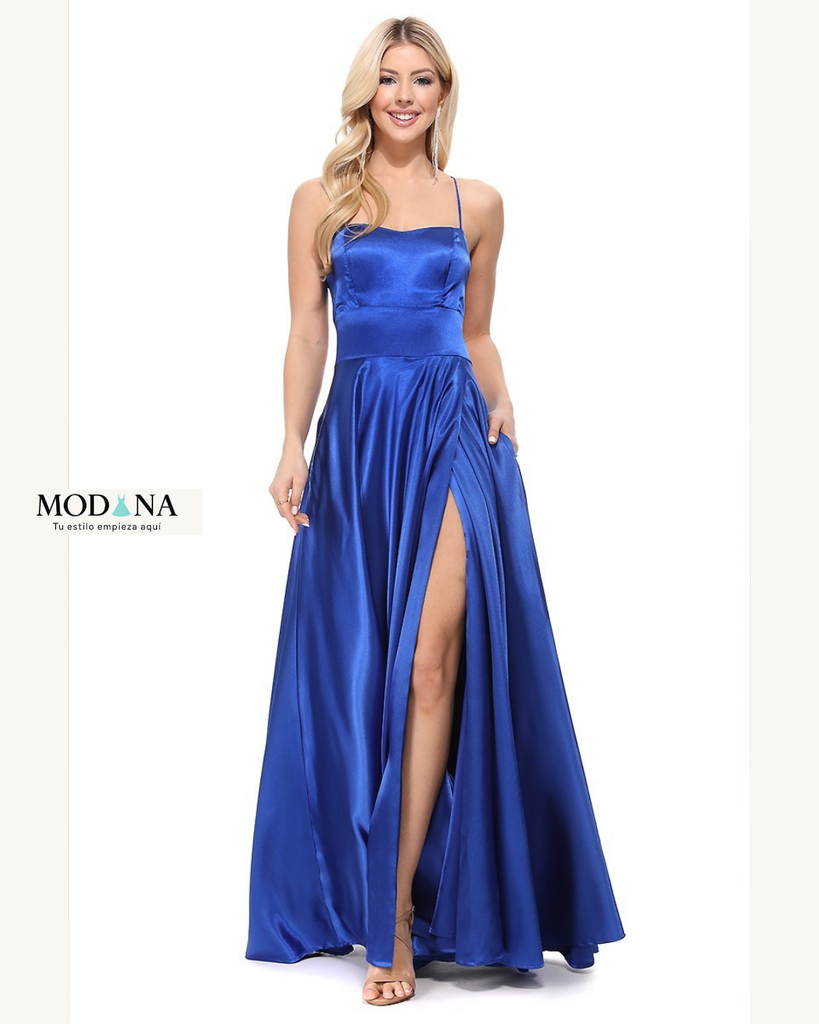 CA1053 VESTIDO CPCH AZUL MARINO