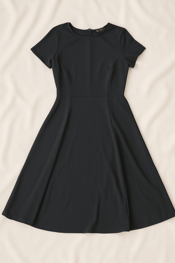 HH726B VESTIDO MARCA HAND H COLOR NEGRO