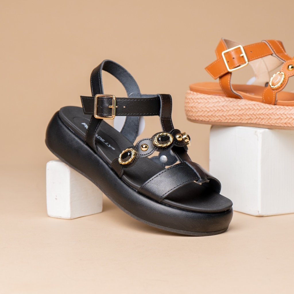 459019 PICCADILLY SANDALIA NEGRO NAPA