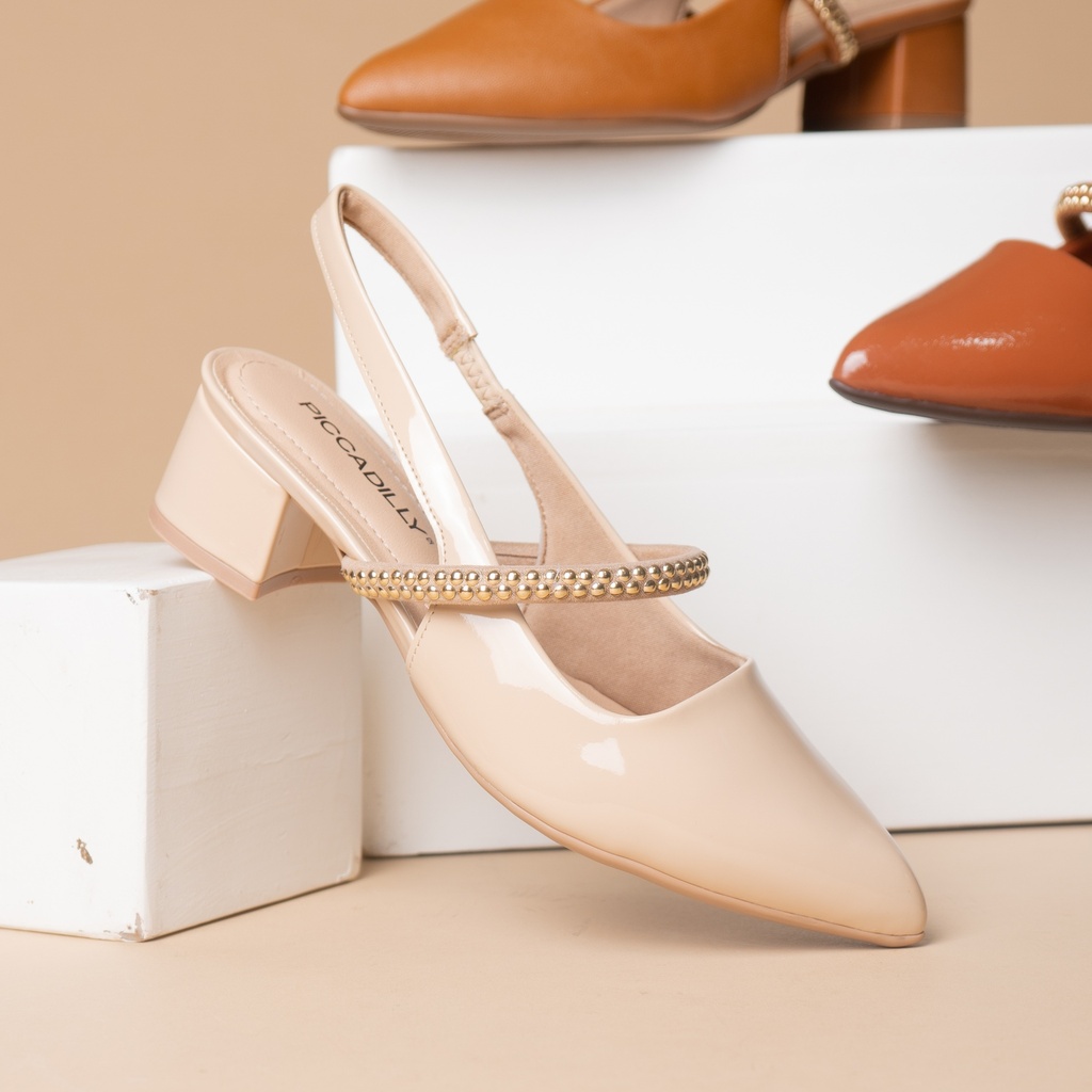 739094 PICCADILLY ZAPAT. DESTALONADO CREMA VERNIZ