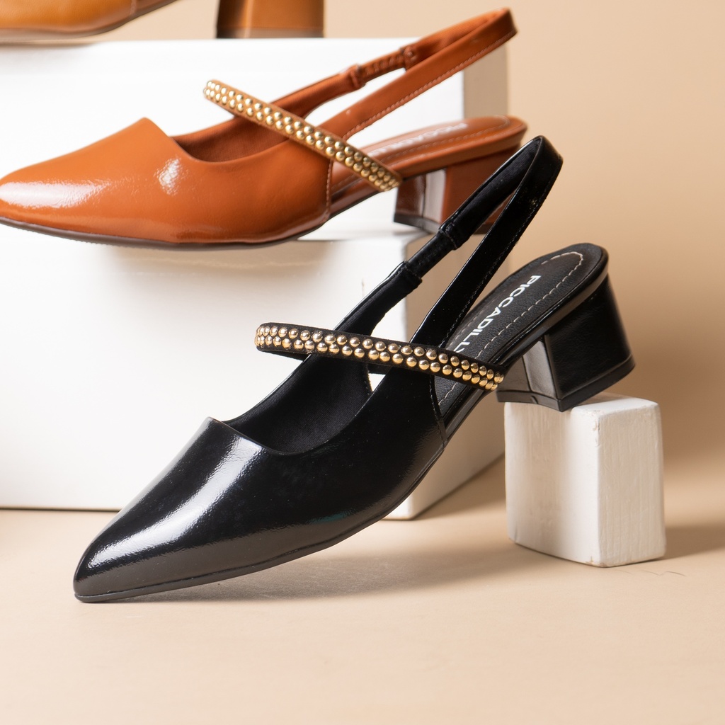 739094 PICCADILLY ZAPAT. DESTALONADO NEGRO VERNIZ