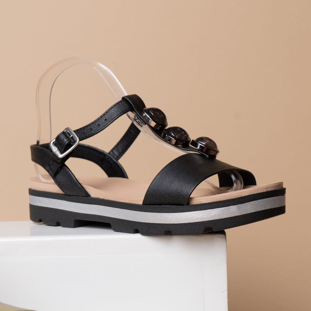 7132.155 MODARE SANDALIA NEGRO NAPA