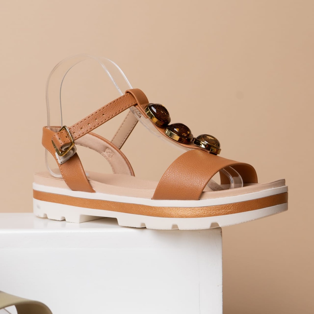 7132.155 MODARE SANDALIA CAMEL NAPA