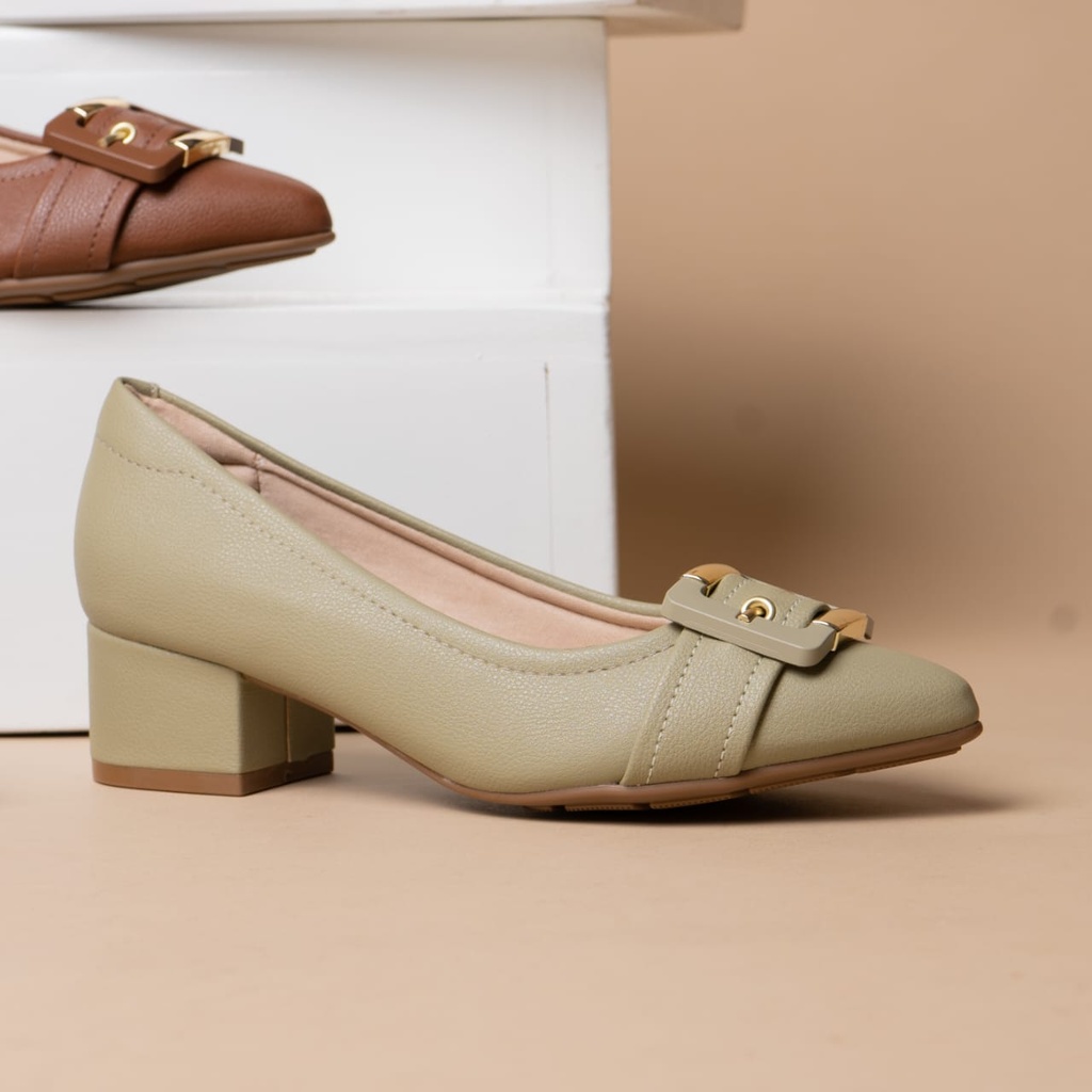 7340.133 MODARE ZAPATO VERDE NAPA