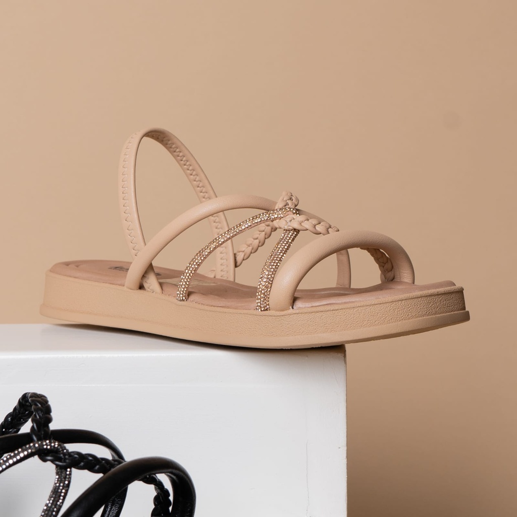 Y8631 DAKOTA SANDALIA BEIGE NAPA