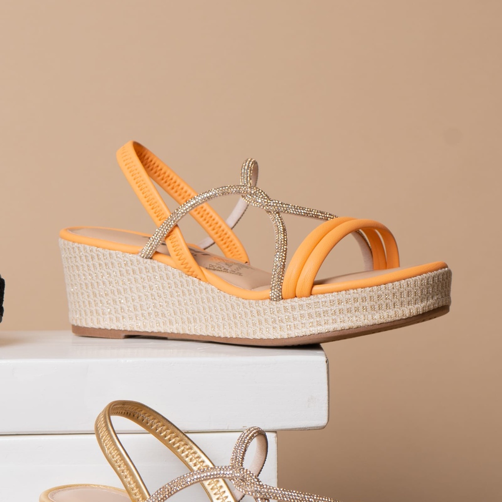 Y8851 DAKOTA SANDALIA NARANJA NAPA