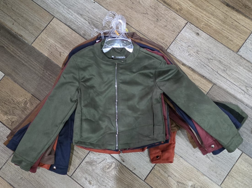 SACO CORTO SIPER BOTON MULTICOLOR