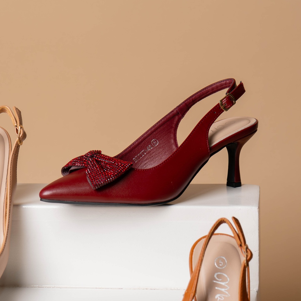 BETTY48 MADELYN ZAPATO VINO LUSTRABLE