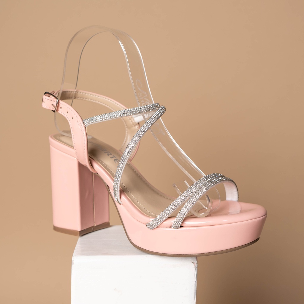 141013 VIAMARTE SANDALIA CORAL VERNIZ