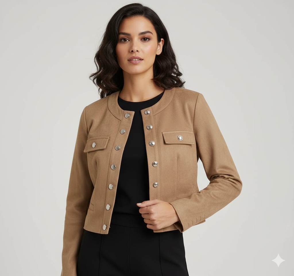 LC50742 COLLECTION CHAQUETA CAMEL