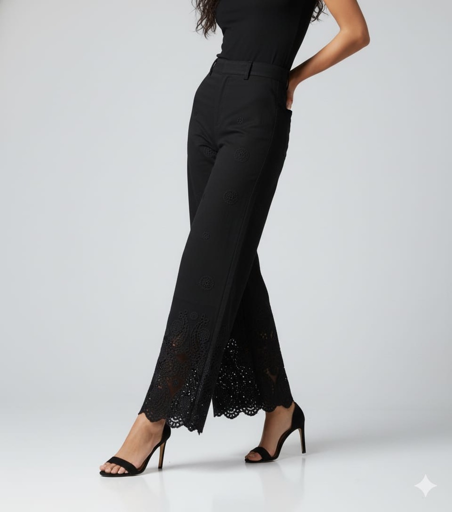 LC50379 COLLECTION PANTALON LONA NEGRO