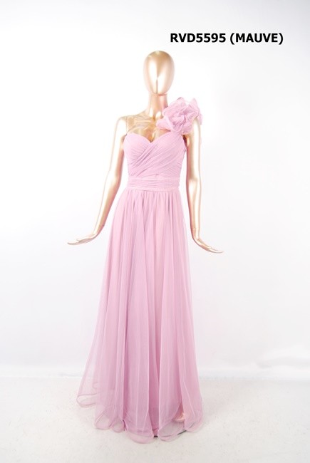 RVD5595 ROSEVELVET VESTIDO LARGO LAVANDA