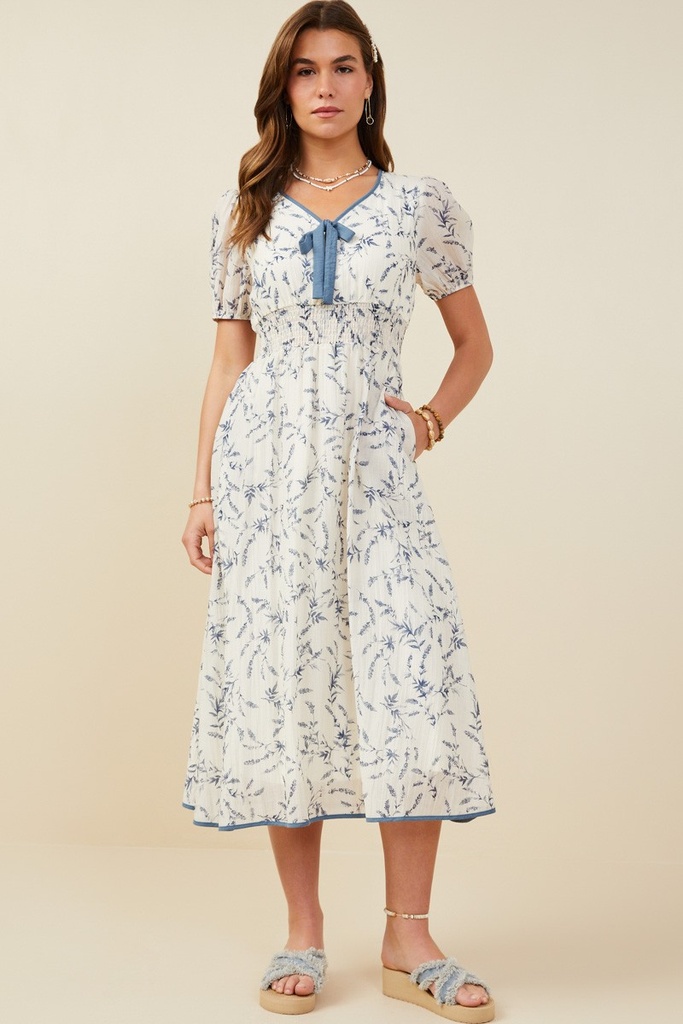 HY9427 HAYDEN VESTIDO LARGO BLANCO