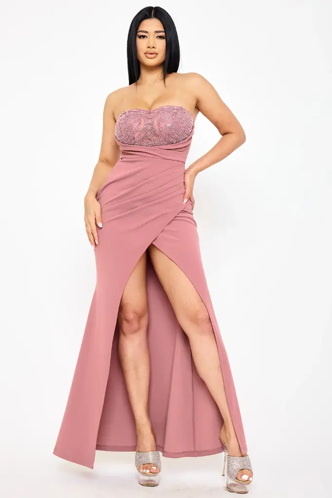 SDM1788JP SYMPHONY VESTIDO DE GALA BLUSH