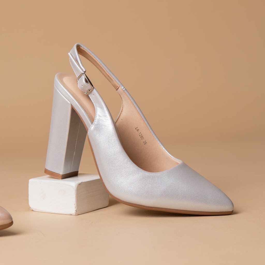 LA1280 SOPHIA ZAPATO PLATEADO