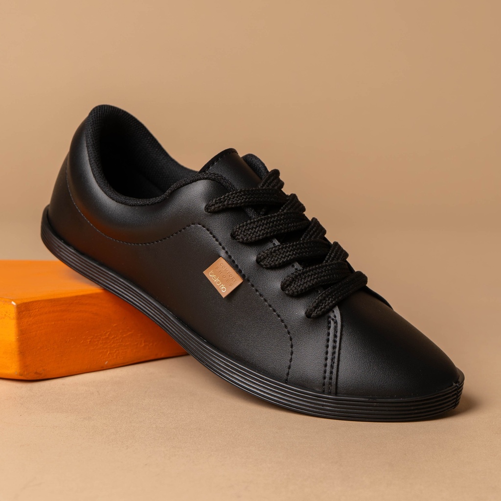 4205.123 BEIRA RIO TENIS NEGRO NAPA