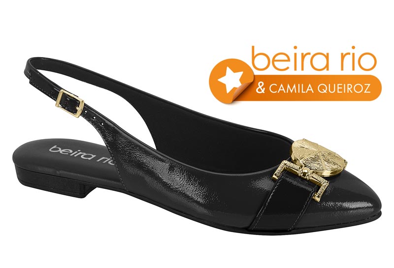 4134.1018 BEIRA RIO MULE NEGRO VERNIZ
