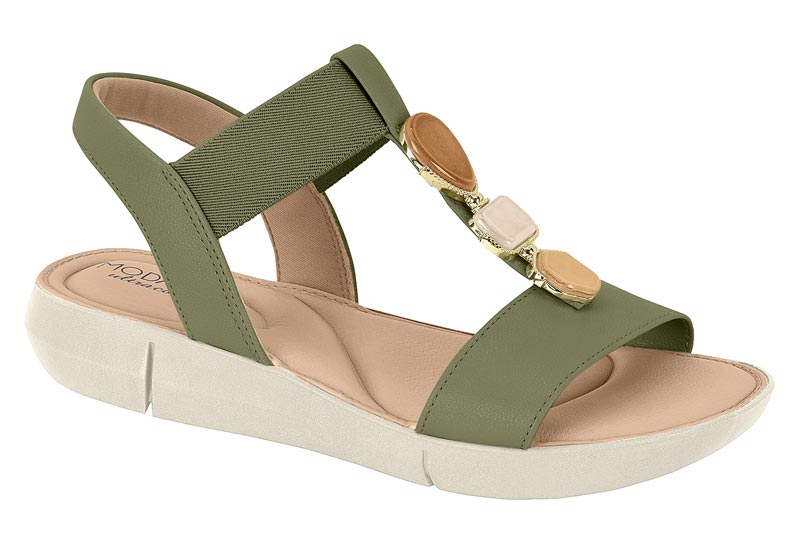 7199.103 MODARE SANDALIA VERDE NAPA