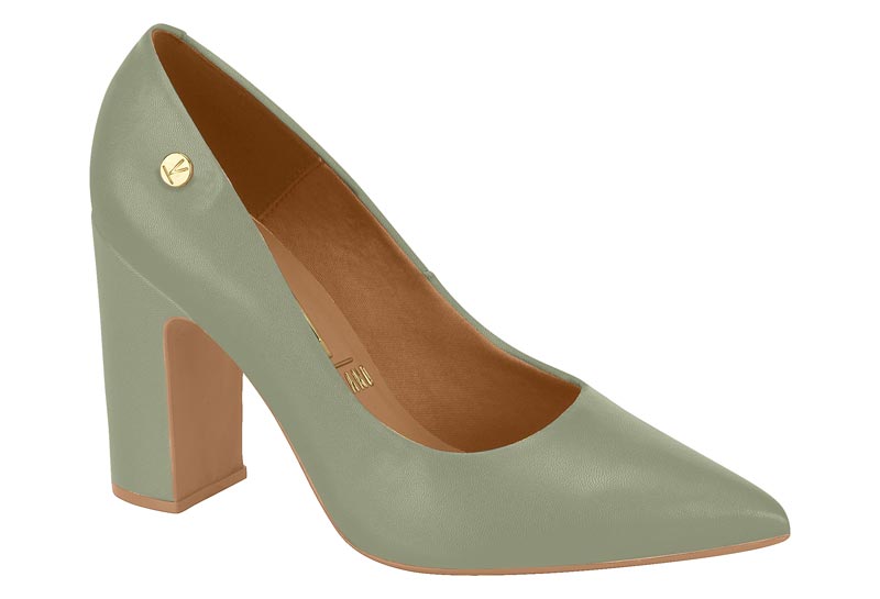 1285.400 VIZZANO ZAPATO VERDE PELICA