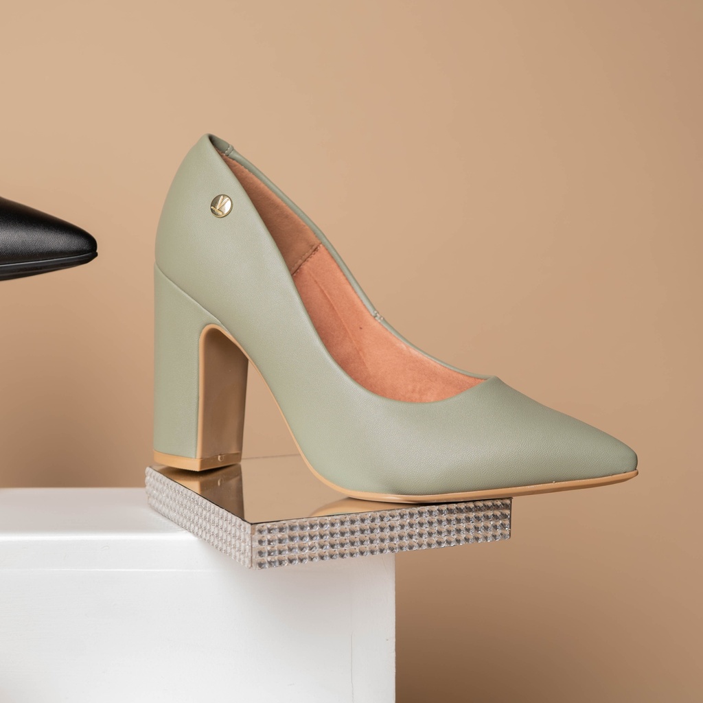 1285.400 VIZZANO ZAPATO VERDE PELICA