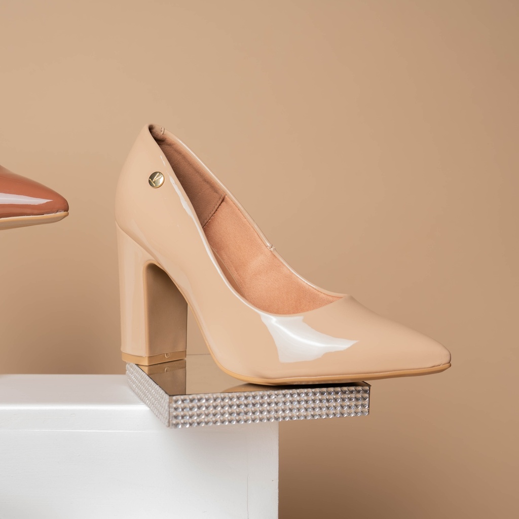 1285.400 VIZZANO ZAPATO BEIGE VERNIZ  