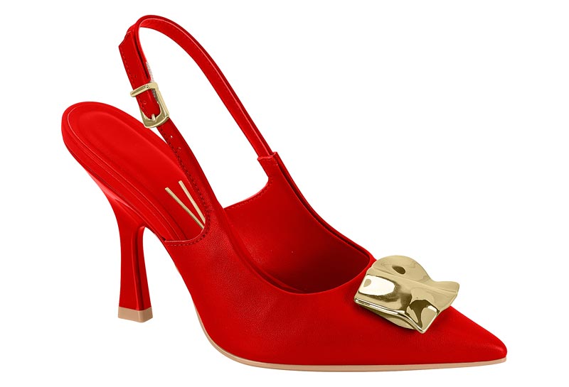 1464.302 VIZZANO ZAPATO ROJO PELICA