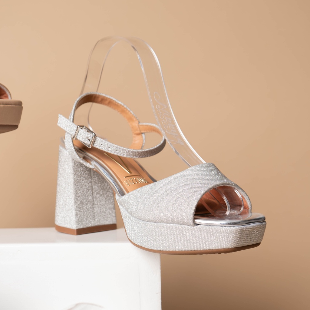 6472.207 VIZZANO SANDALIA PLATA SHINE  