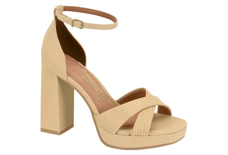 6551.203 VIZZANO SANDALIA CREMA TRAMADO