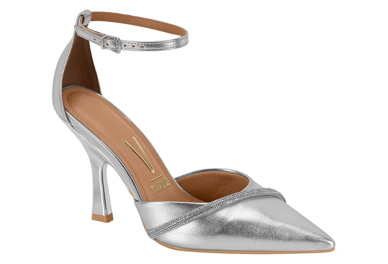 1464.203 VIZZANO STILETTO PLATA BRILHO