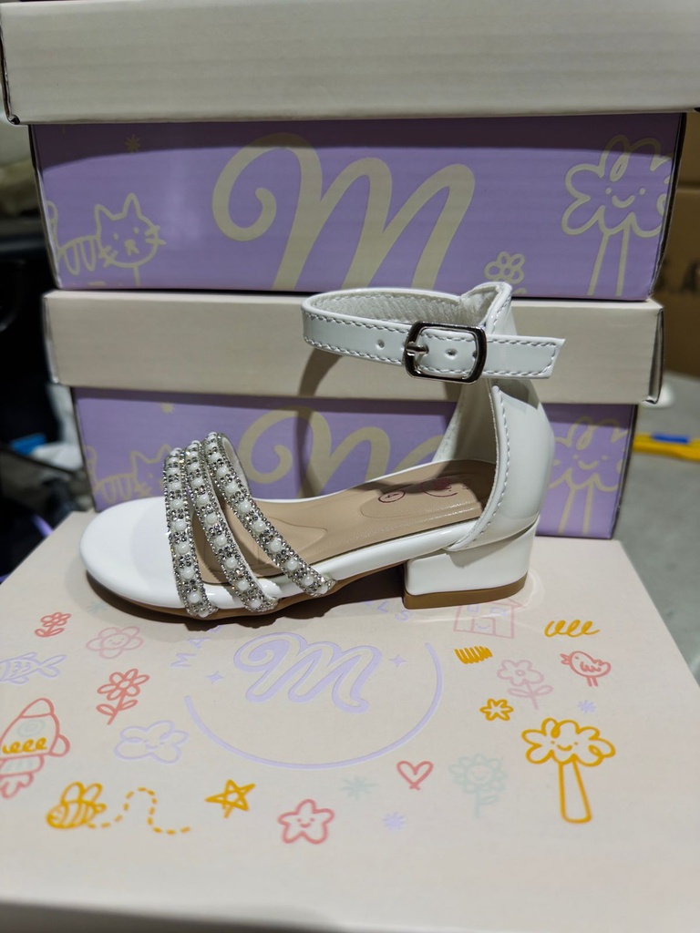 DARCIE86A MADELYN SANDALIA BLANCO CHAROL