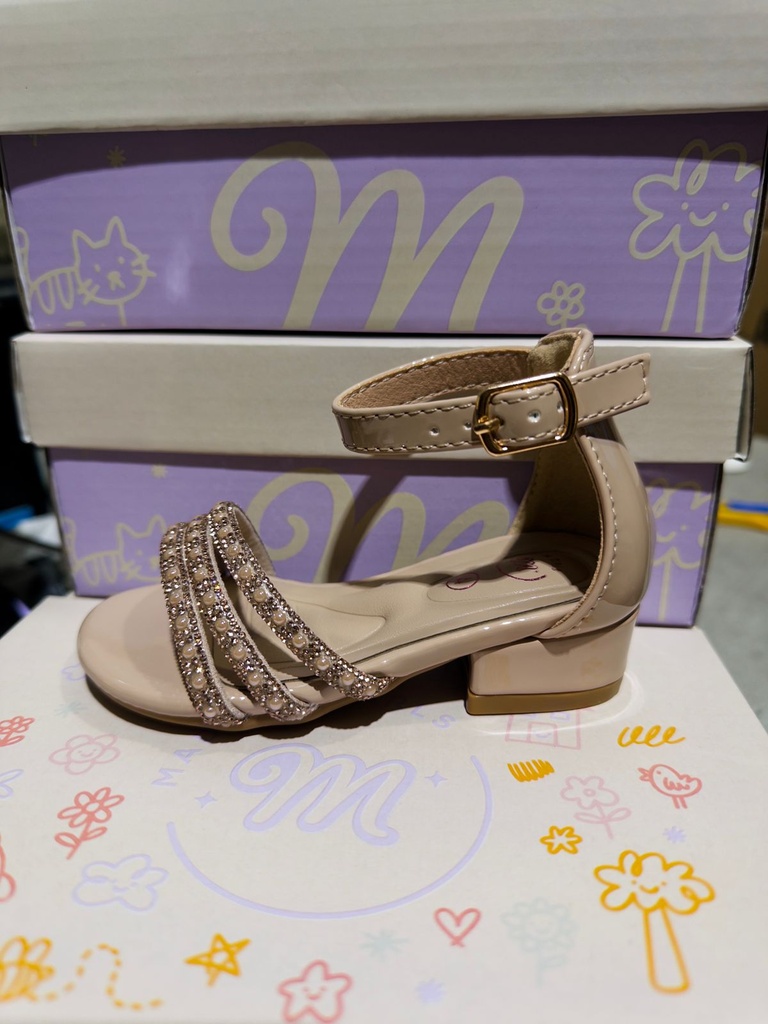 DARCIE86A MADELYN SANDALIA BEIGE CHAROL