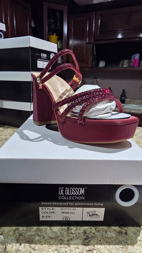 SOTTY43 BLOSSOM SANDALIA VINO 