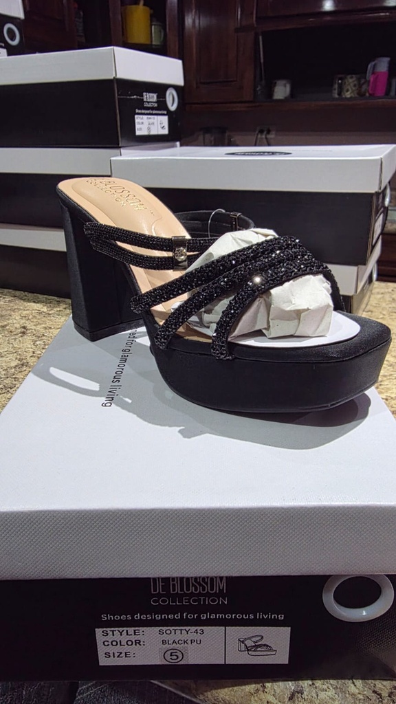 SOTTY43 BLOSSOM SANDALIA NEGRO