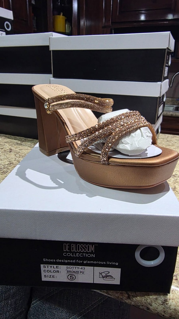 SOTTY43 BLOSSOM SANDALIA BRONCE