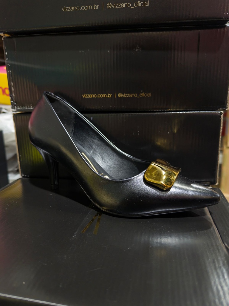 1185.1445 VIZZANO ZAPATO NEGRO NAPA GARDA 