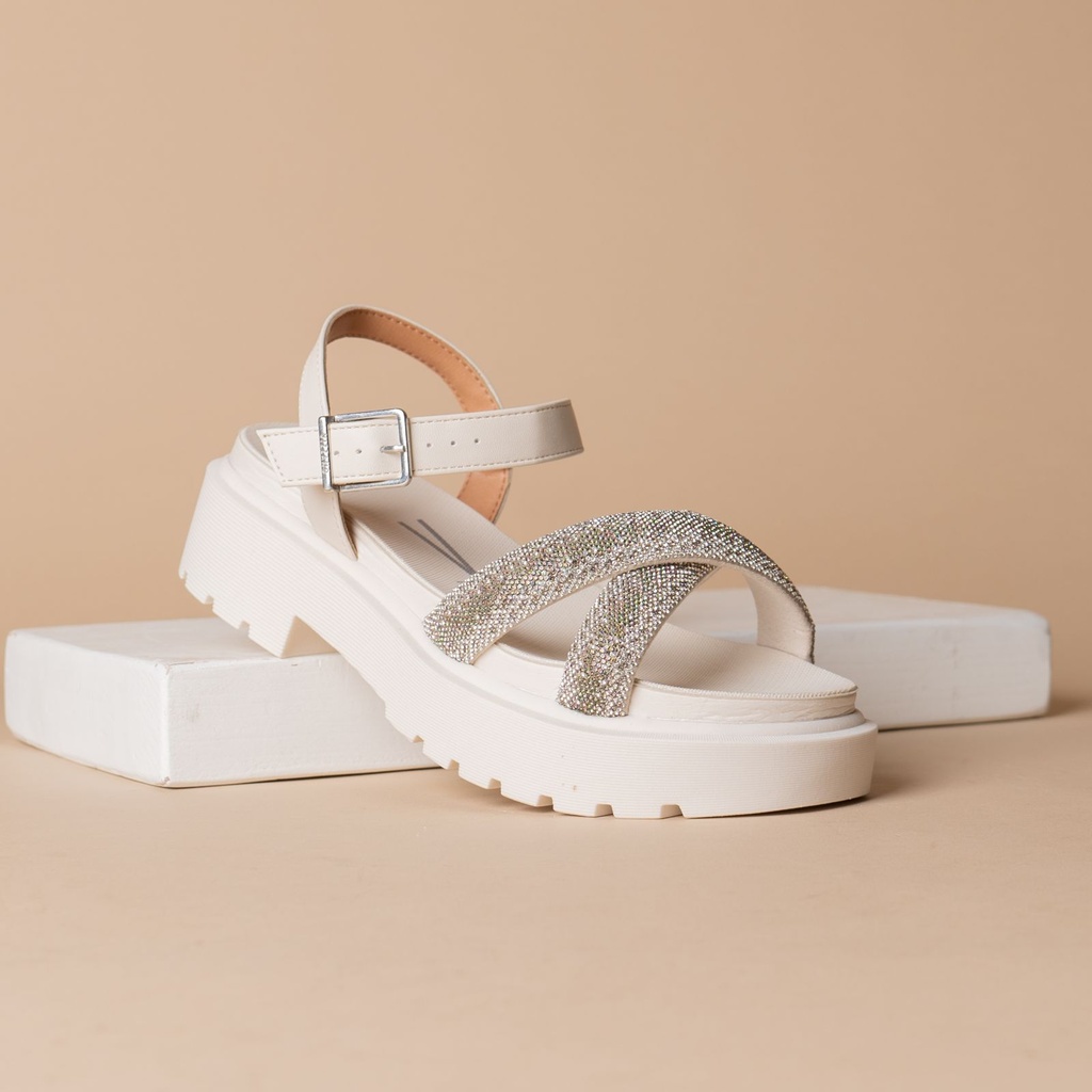 6499.114 VIZZANO SANDALIA BLANCO PELICA