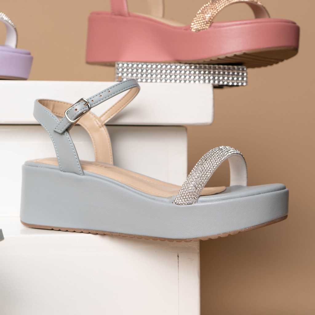 167009 VIAMARTE SANDALIA CELESTE NAPA