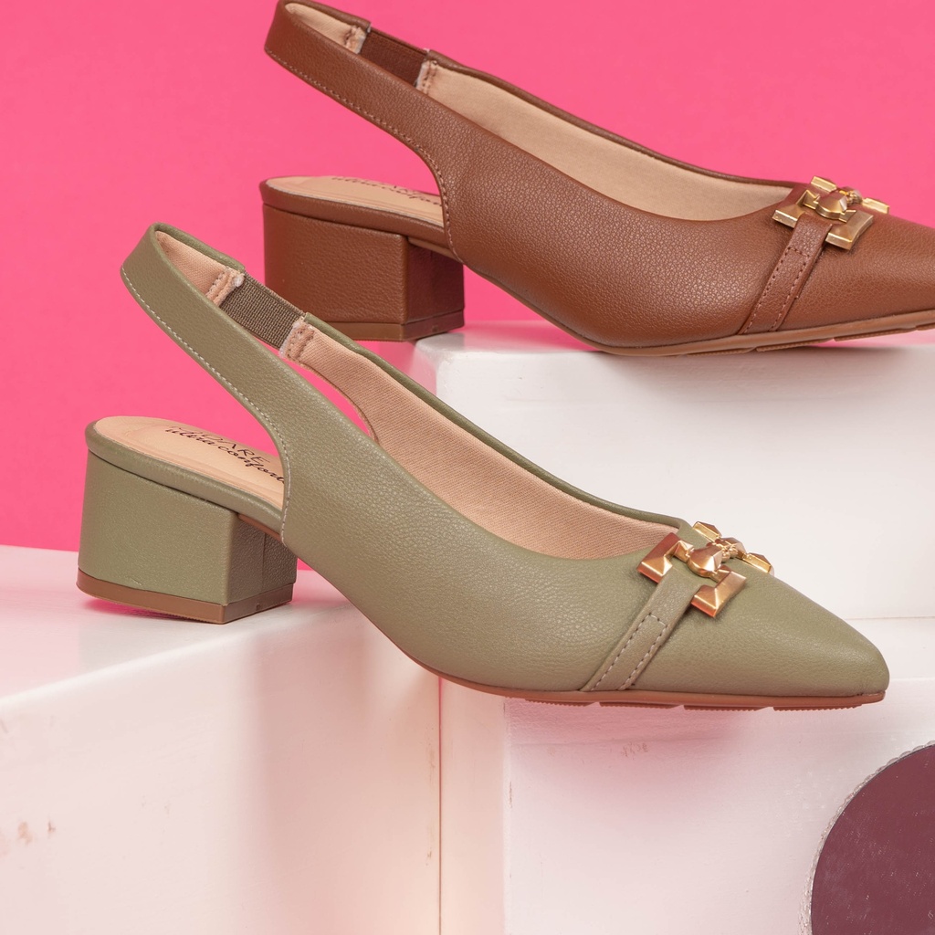 7340.135 MODARE ZAPATO VERDE NAPA