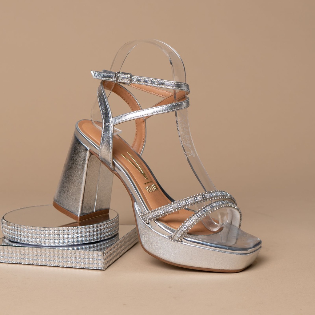 6472.210 VIZZANO SANDALIA PLATEADO METAL