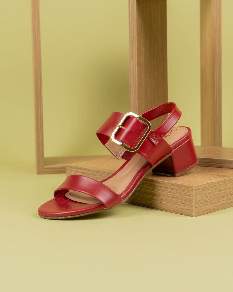 8345.644 BEIRA RIO SANDALIA ROJO NAPA