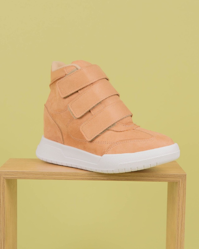 5834.100 MOLECA TENIS PLATAFORMA NUDE CAMURCA