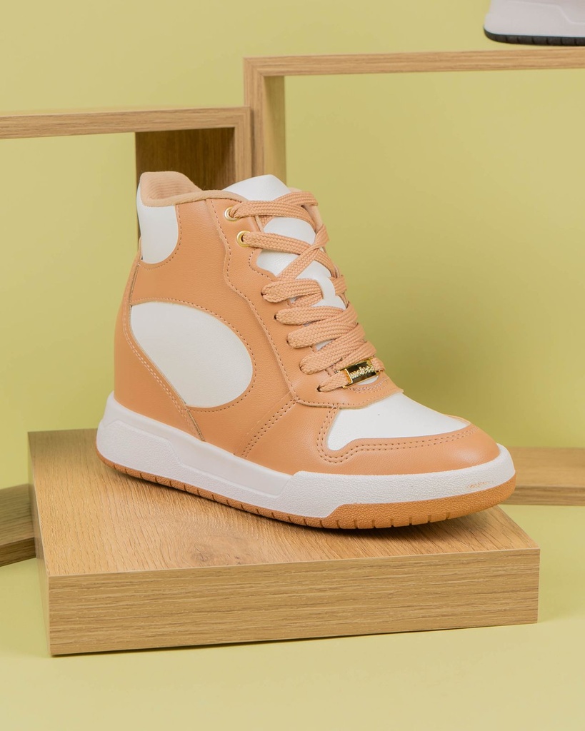 5834.202 MOLECA TENIS PLATAFORMA NUDE NAPA 